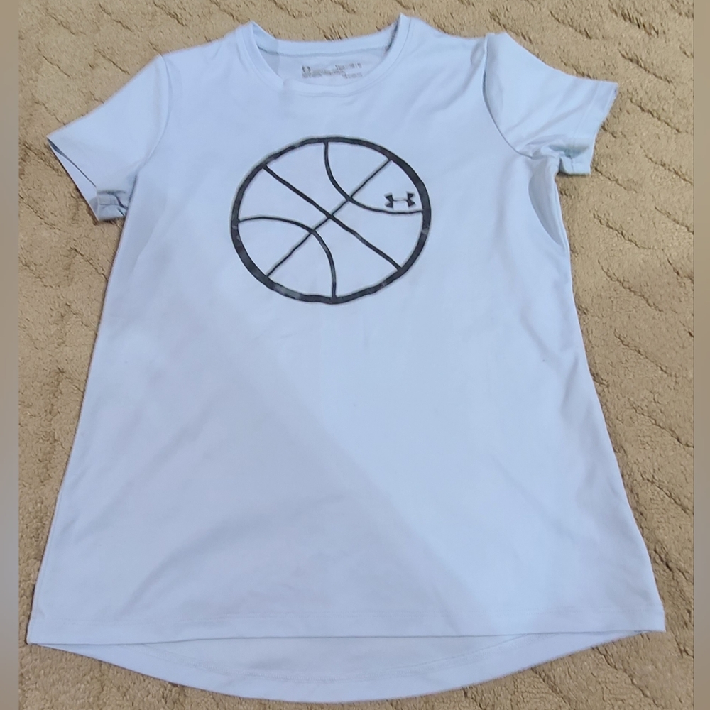 Under Armour Girls Basketball Tshirt